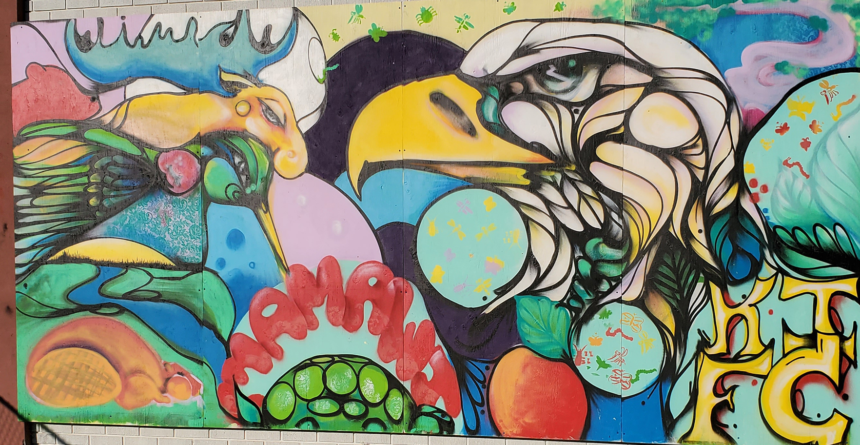 Mique Michelle and the Mamawi Summer Camp Participants of 2018