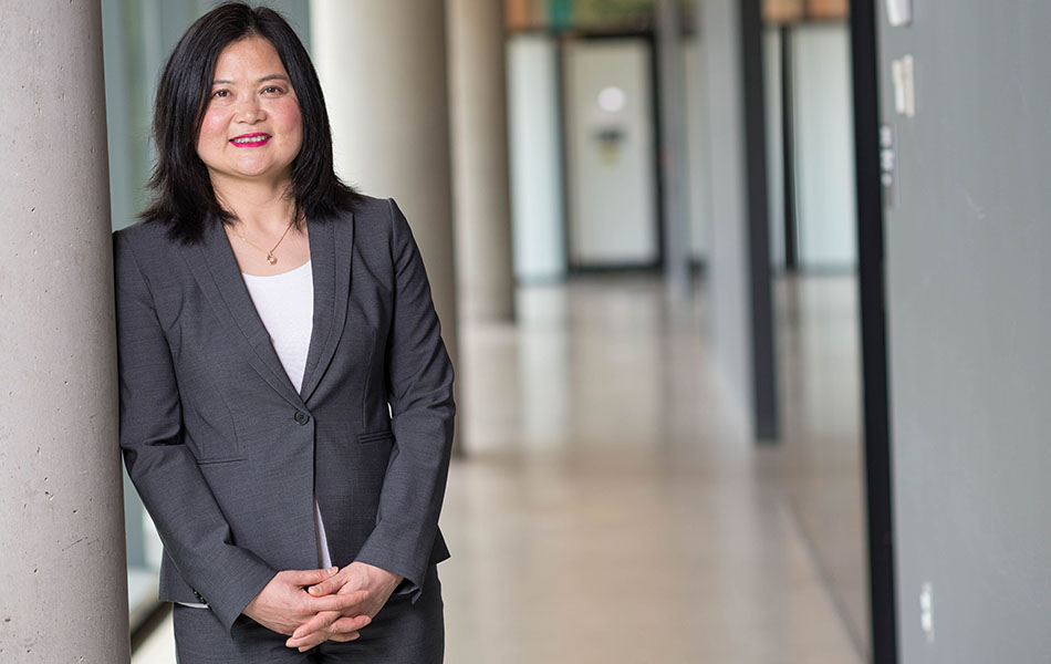 This is an image of Professor Guofang Li, who is co-PI for the project 'Behind the model minority mask: Identifying early factors in Cantonese- and Mandarin-speaking children’s divergent literacy and academic trajectories in Canadian schools'