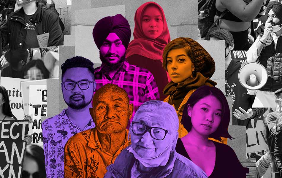 Illustration for the National Forum on Anti-Asian Racism