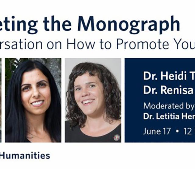 Photos of the three speakers, Dr. Heidi Tworek, Dr. Renisa Mawani, and Dr. Letitia Henville