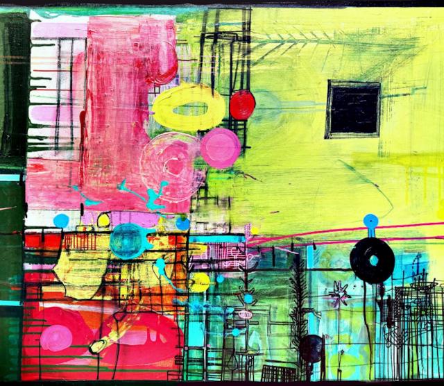 Cover art by Hana Hozhabr Pour for the report titled, ""Impact of COVID-19 on Language and Literacy in Canada," developed by the Working Group on Language and Literacy for The Royal Society of Canada.